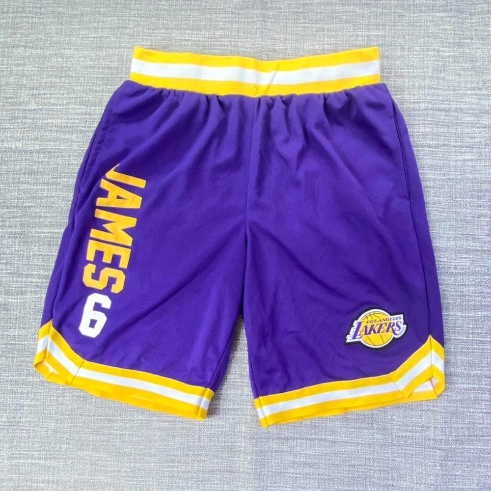 NBA LeBron James Lakers Shorts Medium Shorts